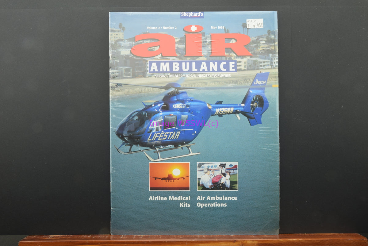 Shephards Air Ambulance Magazine May 1998 Dealer Stock - Dave's Hobby Shop by W5SWL