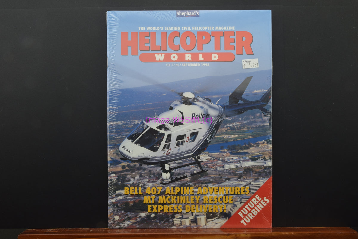 Shephards Helicopter World Magazine Sept 1998 Dealer Stock - Dave's Hobby Shop by W5SWL