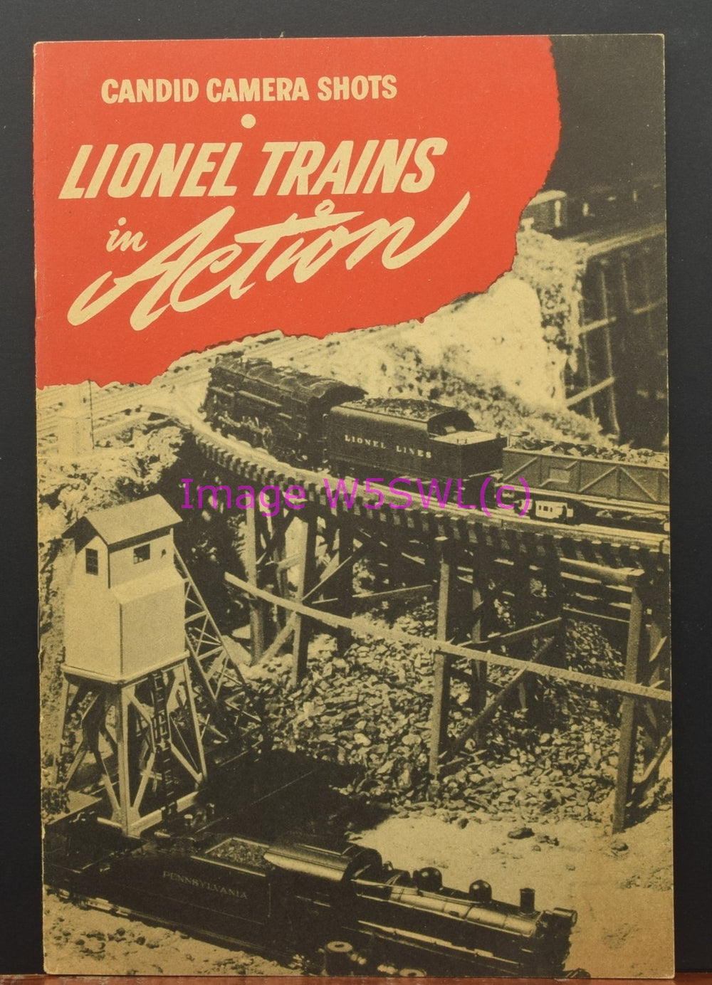 Vintage Lionel 1945 era Candid Camera Shots from Dealer Stock - Dave's Hobby Shop by W5SWL