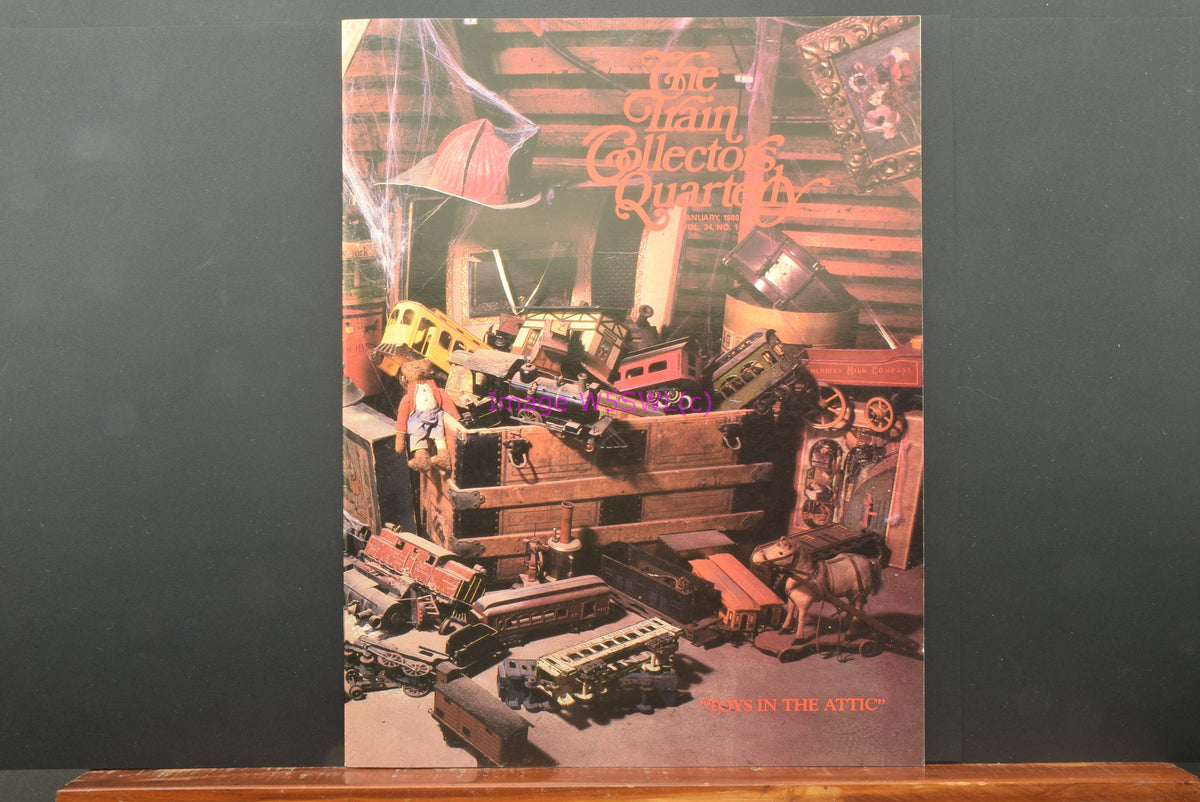 The Train Collectors Quarterly Jan 1988 - Dave's Hobby Shop by W5SWL