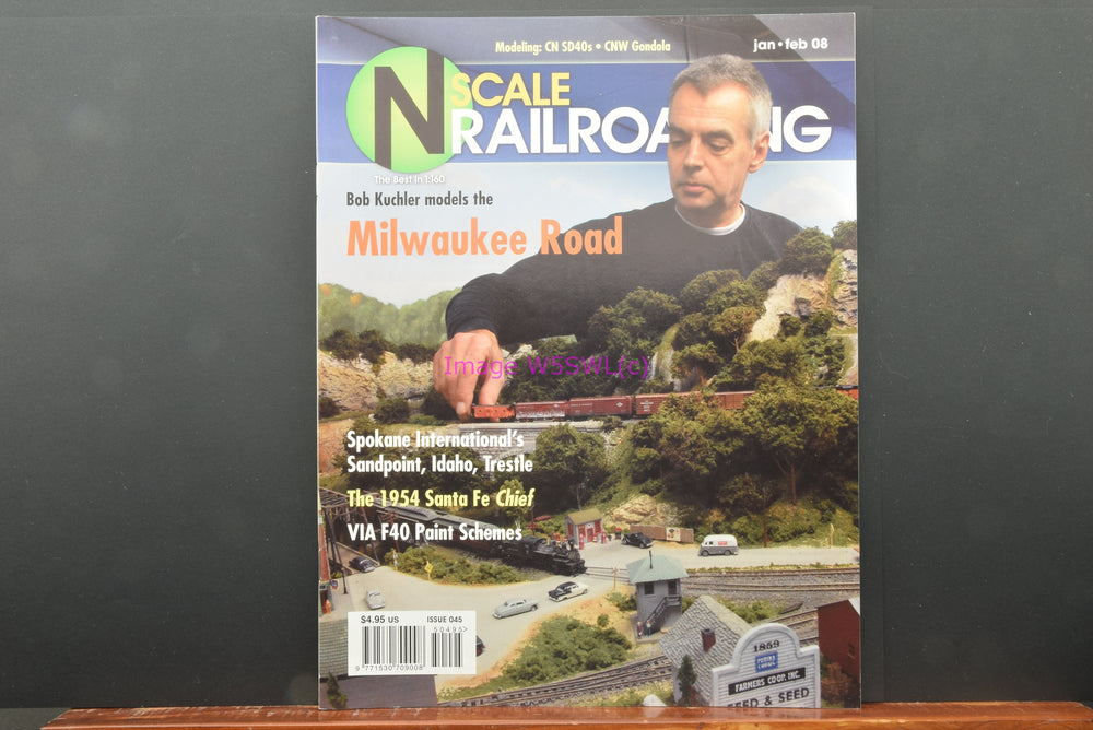 N Scale Railroading Jan Feb 2008 New From Dealer Stock - Dave's Hobby Shop by W5SWL