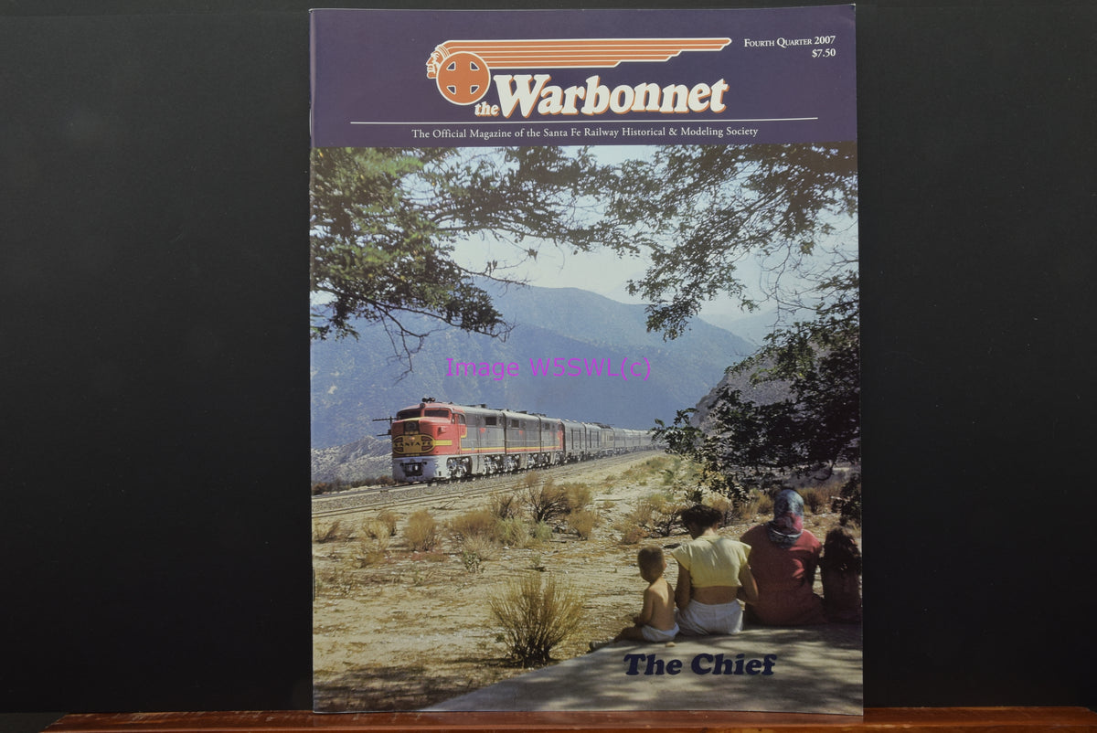 The Warbonnet Santa Fe 4th Qtr 2007 New From Dealer Stock - Dave's Hobby Shop by W5SWL
