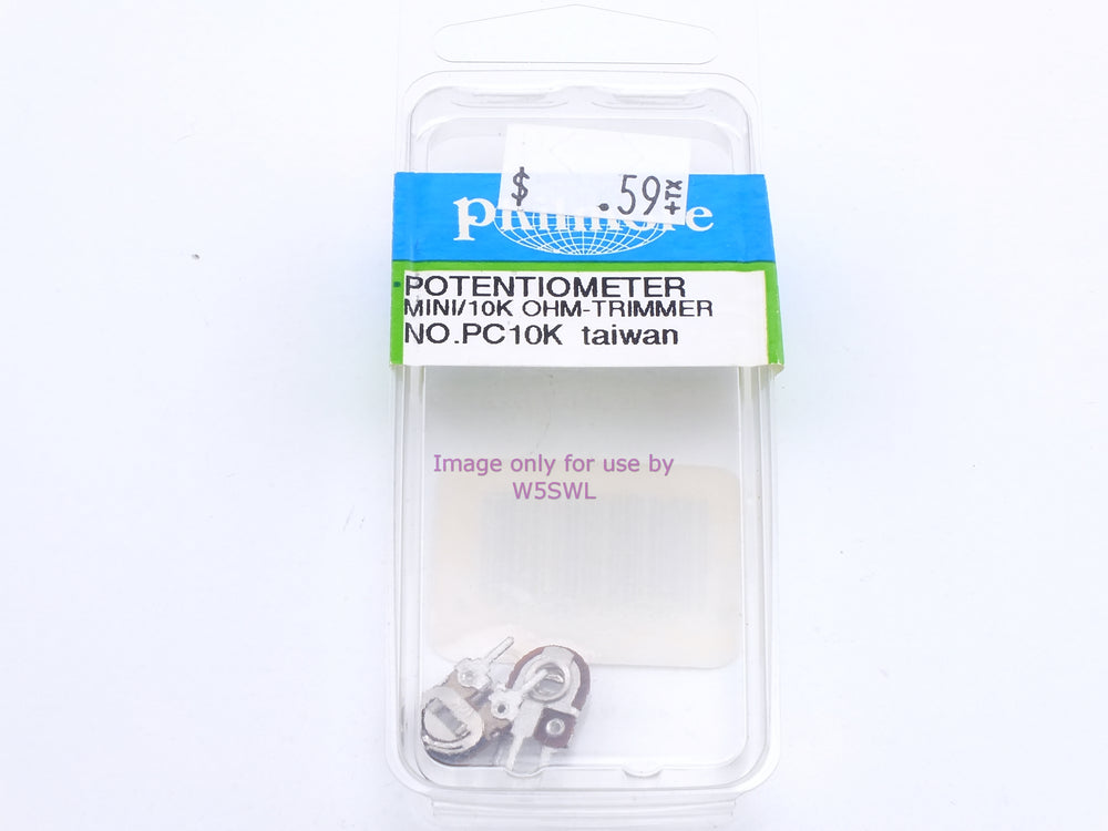 Philmore PC10K Potentiometer Mini/10K Ohm-Trimmer (bin74) - Dave's Hobby Shop by W5SWL