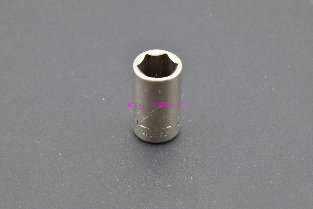 Craftsman 11/32 6pt Shallow SAE 1/4 Drive Vintage Socket Invert -G- (binT828) - Dave's Hobby Shop by W5SWL