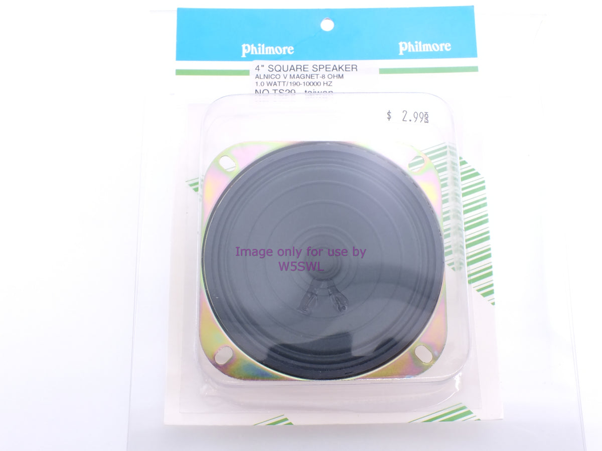 Philmore 2" Round Speaker 8 Ohm .2Watt (Bin75) - Dave's Hobby Shop by W5SWL