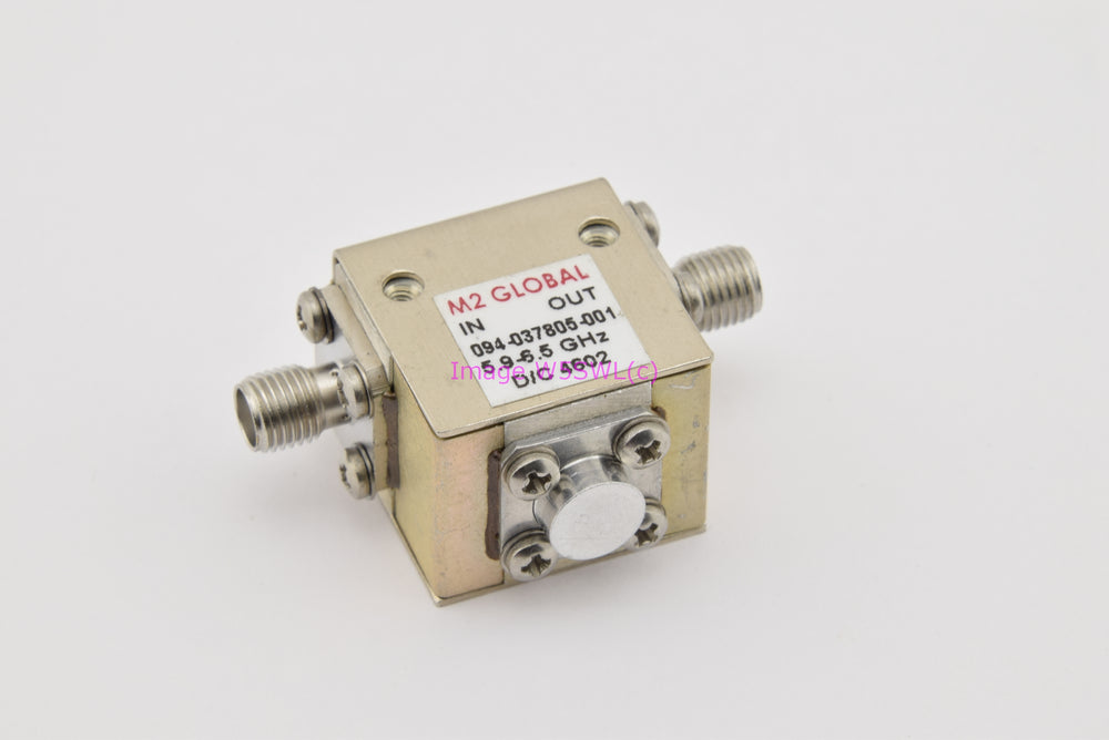 M2 Global 094-037805-001 5.9 - 6.5 GHz Isolator - Dave's Hobby Shop by W5SWL
