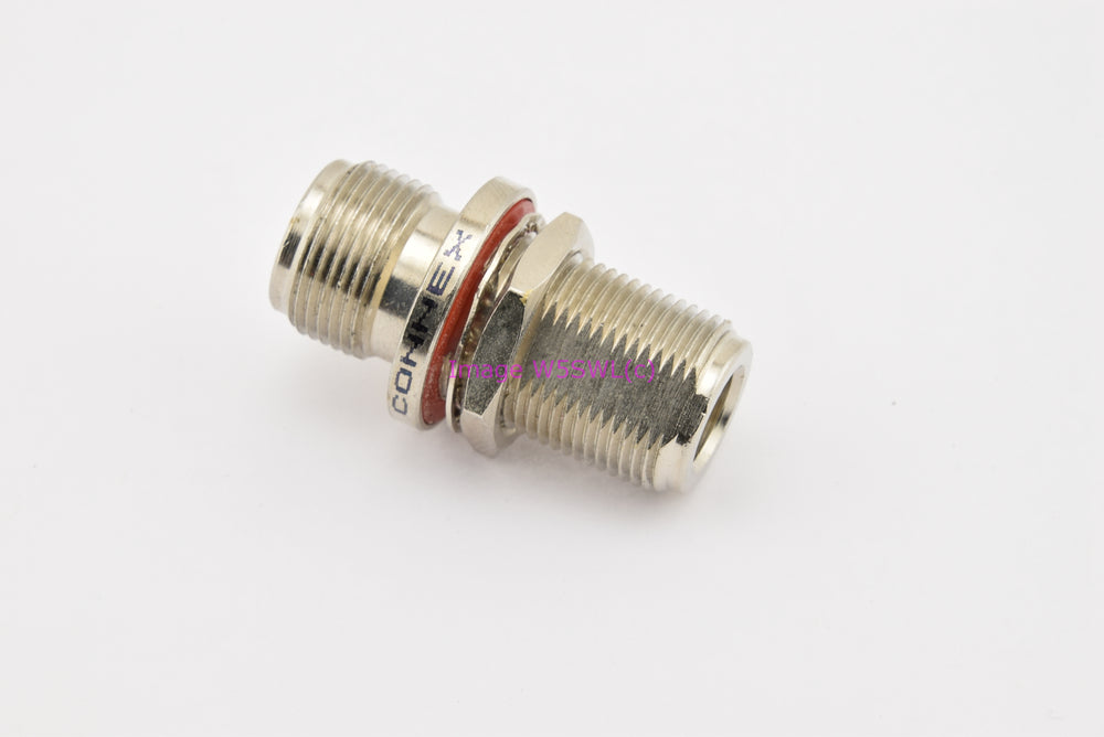 Amphenol Connex N Female Bulkhead Chassis Mount RF Connector Adapter - Dave's Hobby Shop by W5SWL