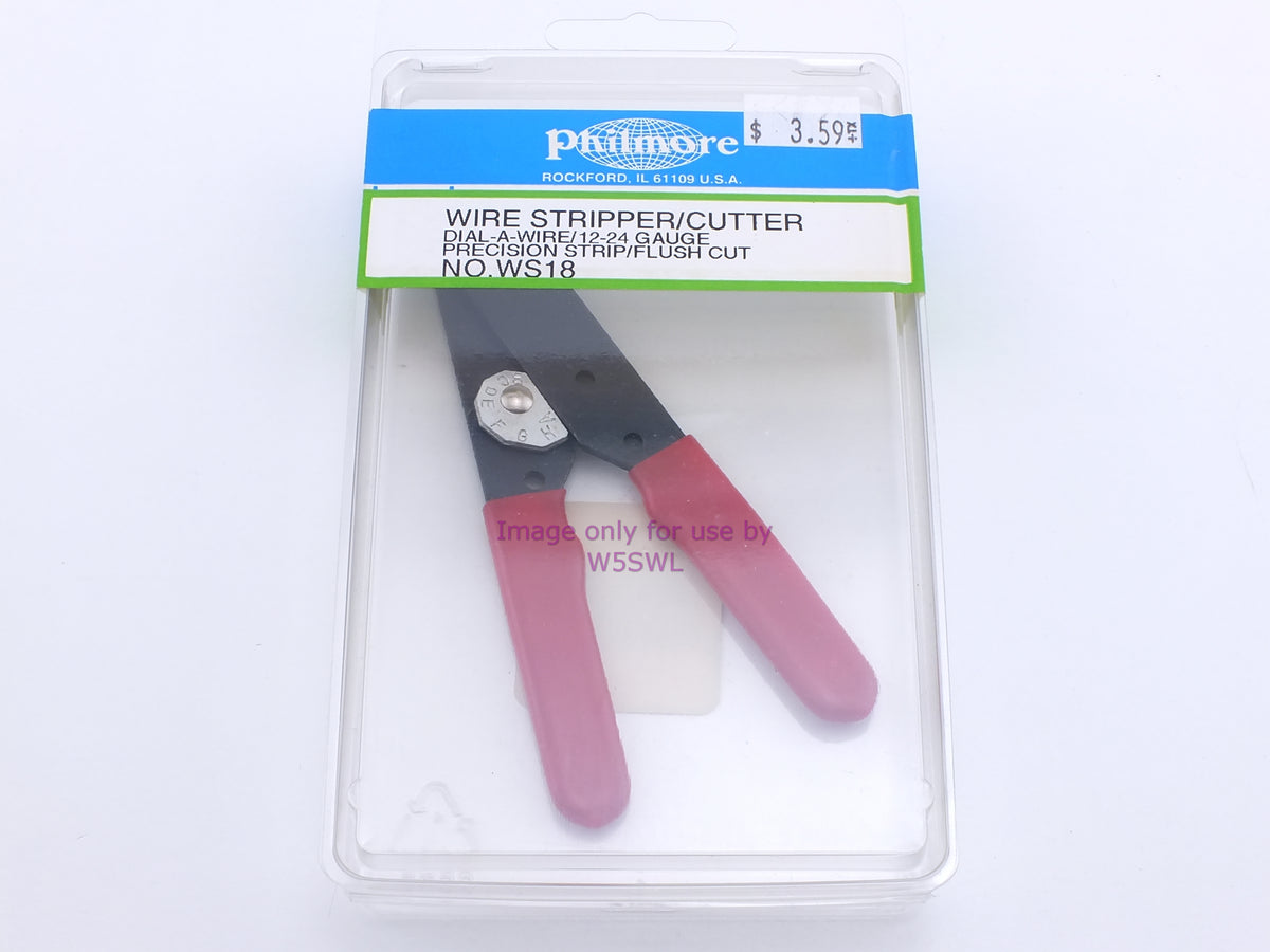 Philmore WS18 Wire Stripper / Cutter 12-24 Gauge (bin58) - Dave's Hobby Shop by W5SWL